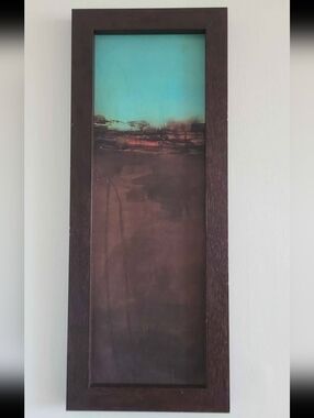 REWIL FRAMED PAINTING ORHAN BLACK SEASON 5 SET Sky Sunset Scene Country Night